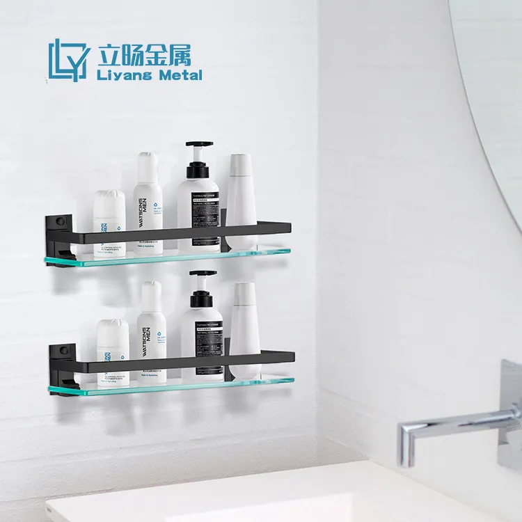 Prateleira de vidro de 50 cm